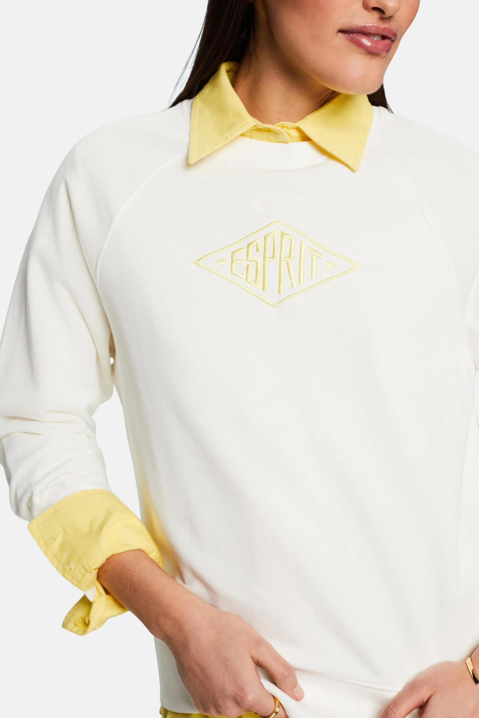 Sudadera con logotipo bordado
