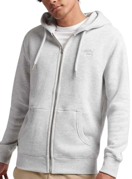 Sudadera Supedry Glaciar Gris para Hombre