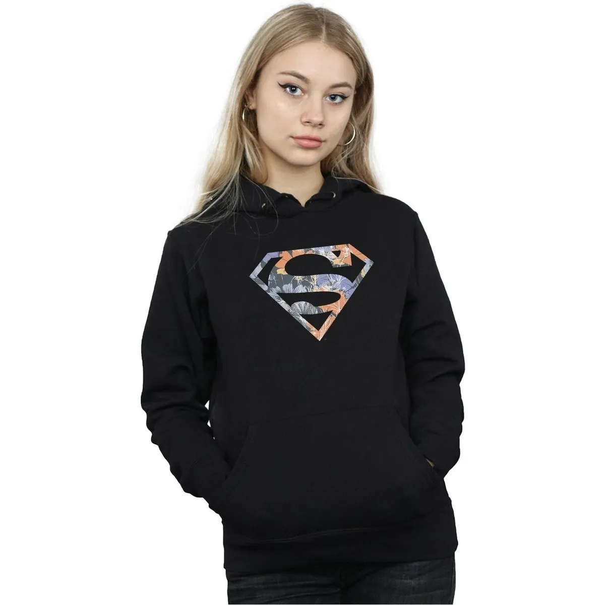 Superman Floral Logo 2