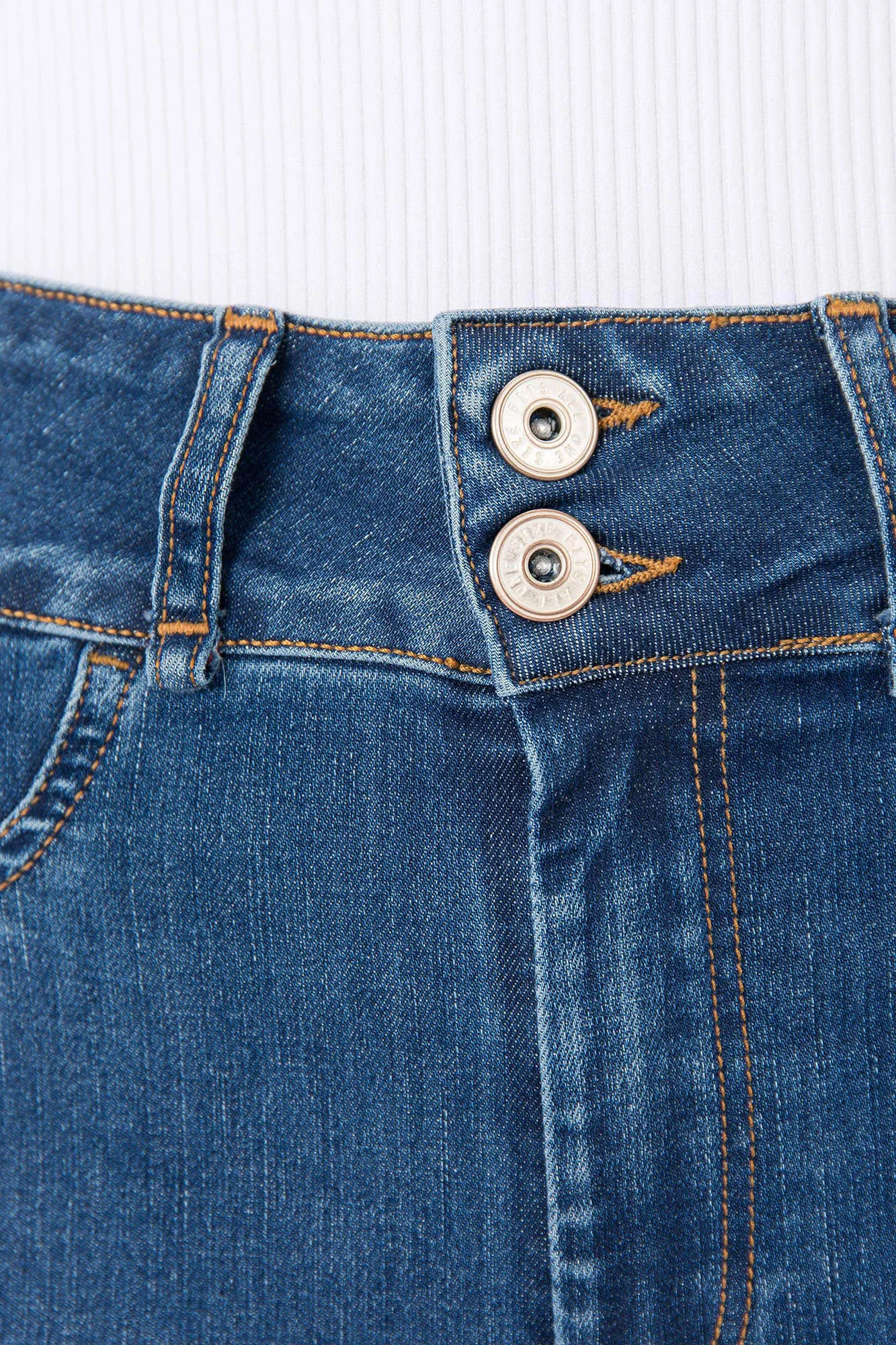 Tiffosi Jeans Skinny Tiro Alto