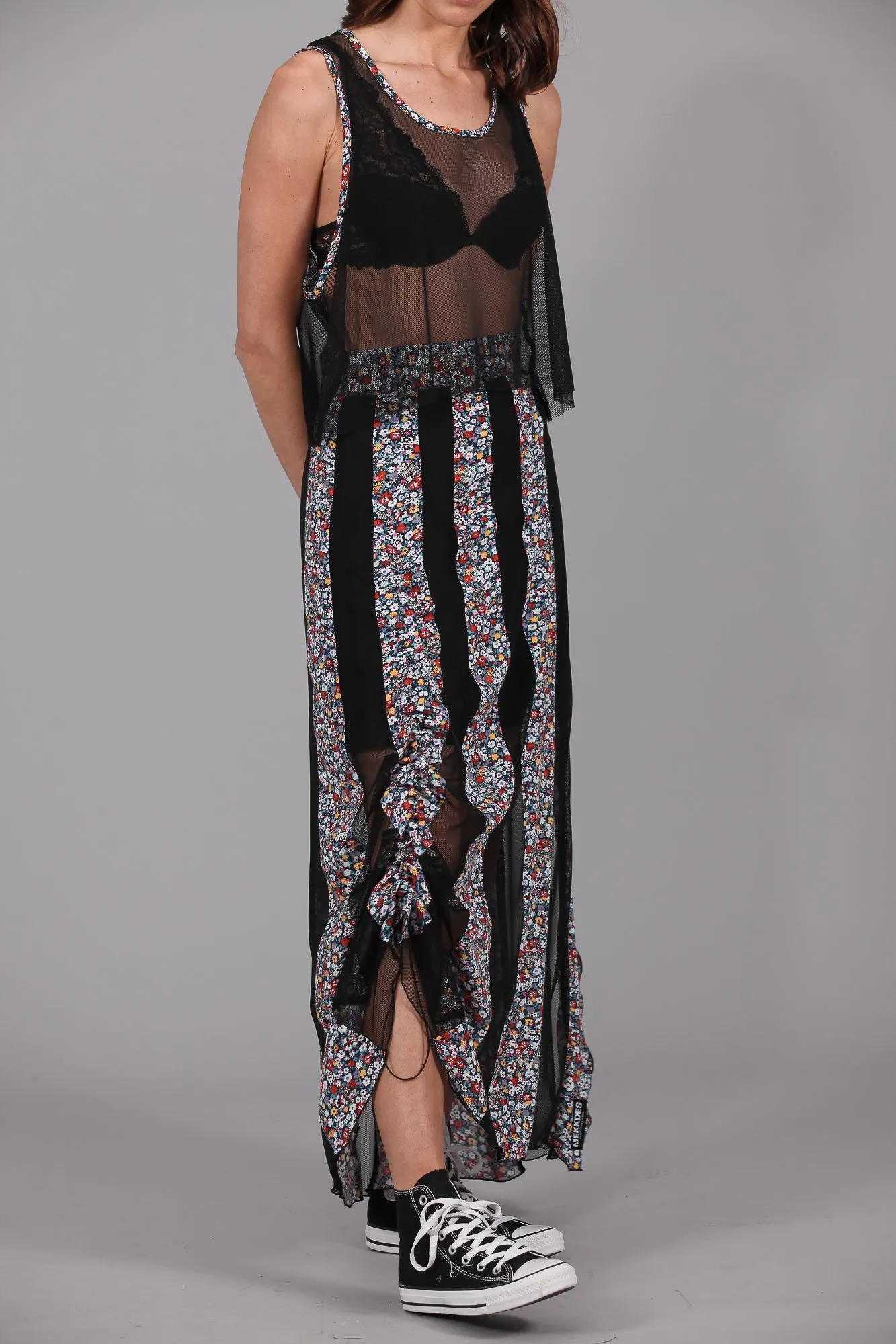 Top Corto FLORAL ROCKSTAR