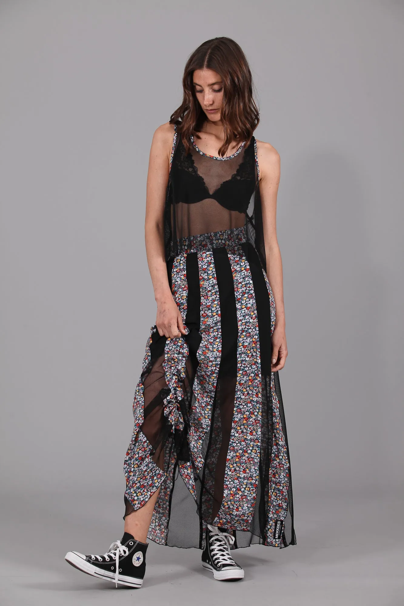 Top Corto FLORAL ROCKSTAR