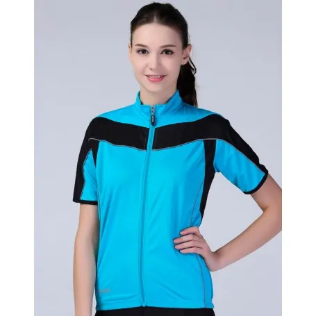 Top cremallera entera bicicleta mujer