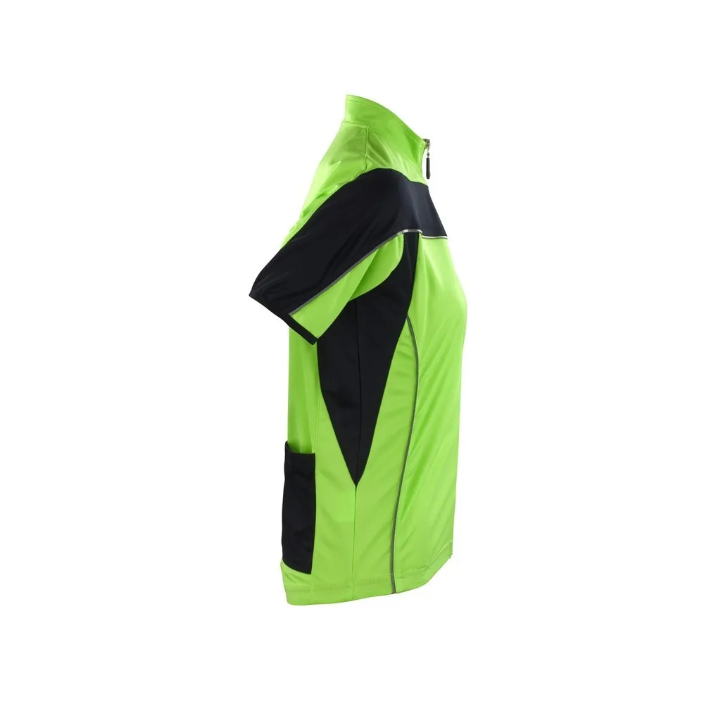 Top cremallera entera bicicleta mujer