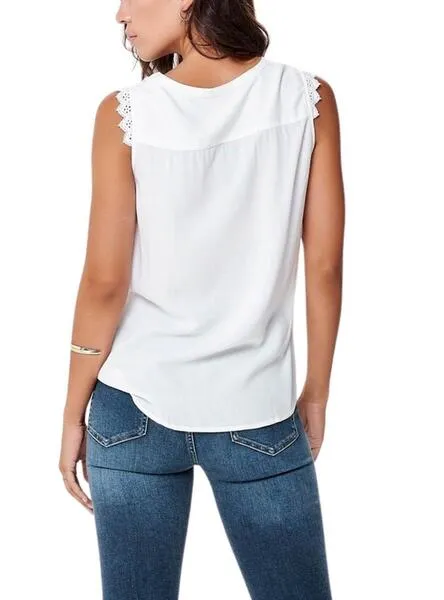 Top Only Kimmi Blanco Para Mujer