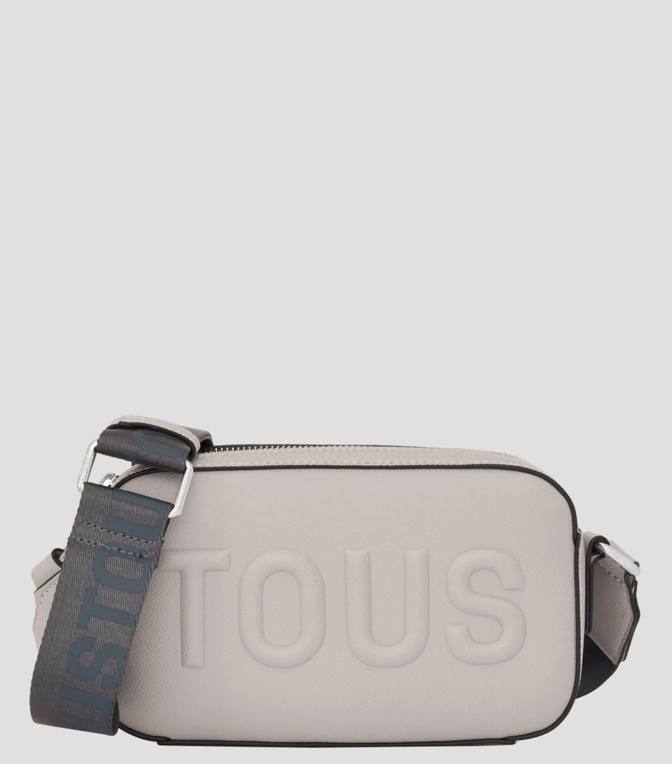 Tous Bolso crossbody gris La Rue New con logo Mujer