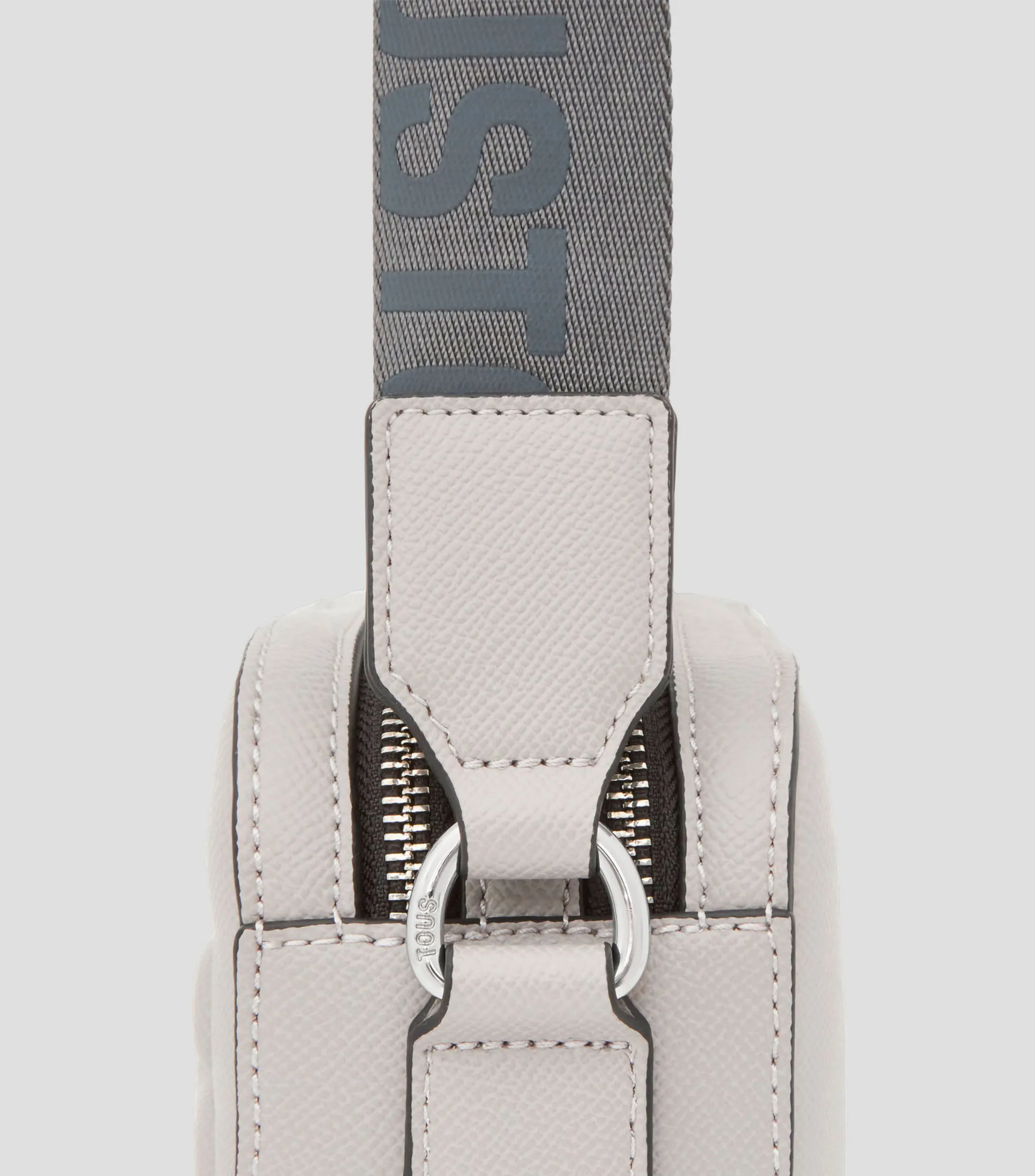Tous Bolso crossbody gris La Rue New con logo Mujer