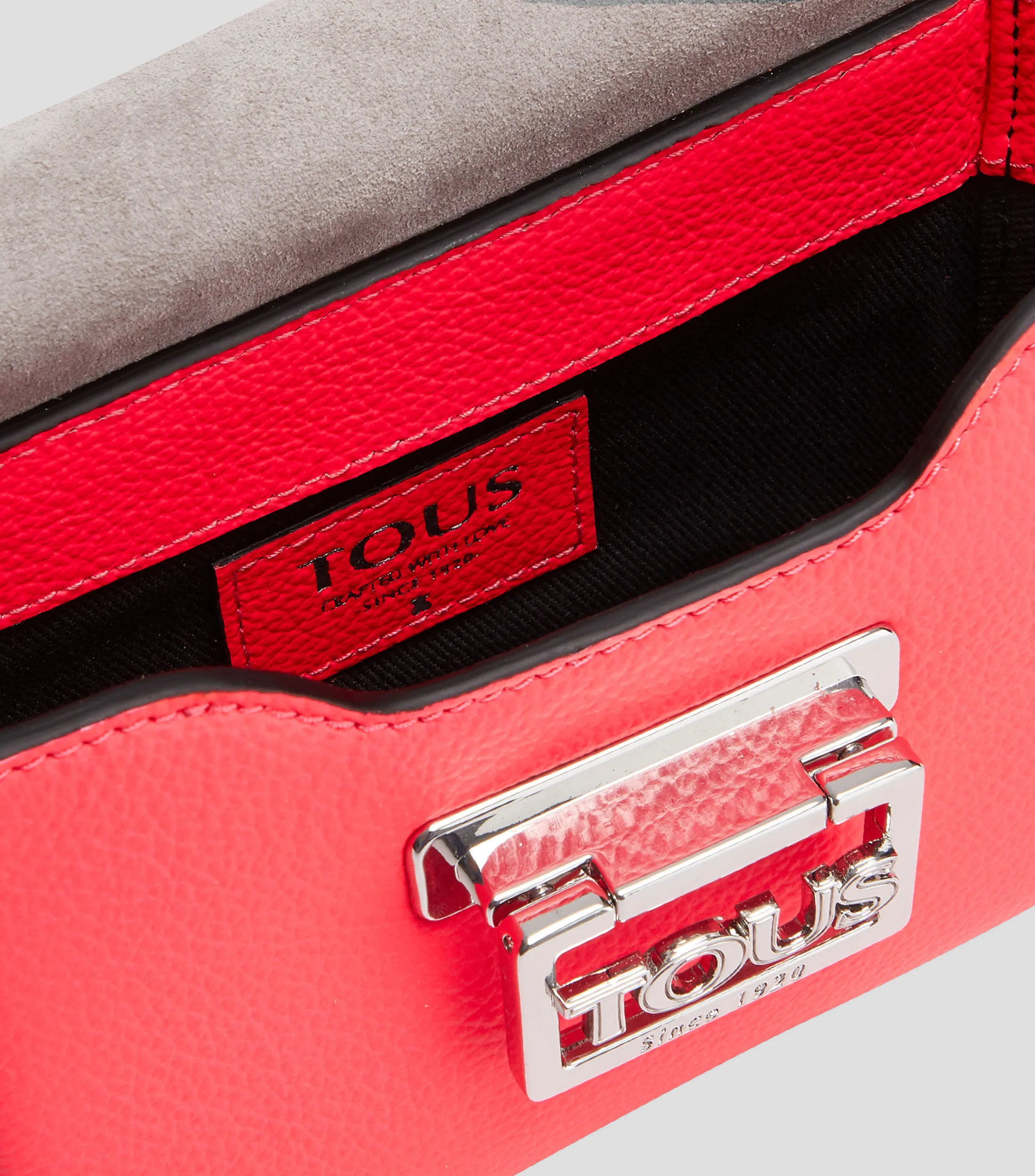 Tous Bolso Crossbody rosa en piel Mujer