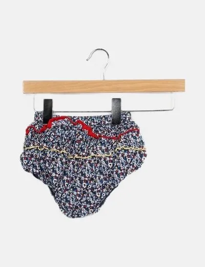 Trasluz Braguita estampado floral multicolor