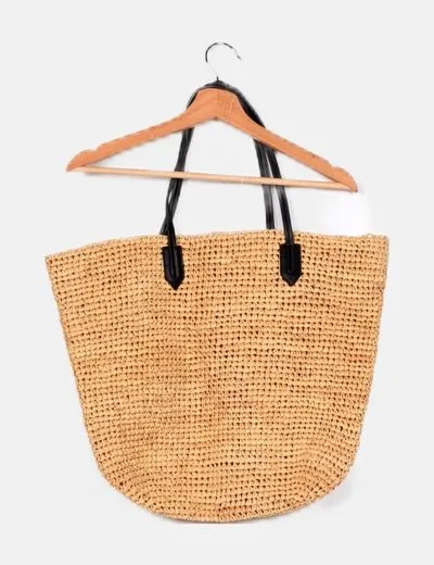 TWINSET Bolso beige detalle corazon