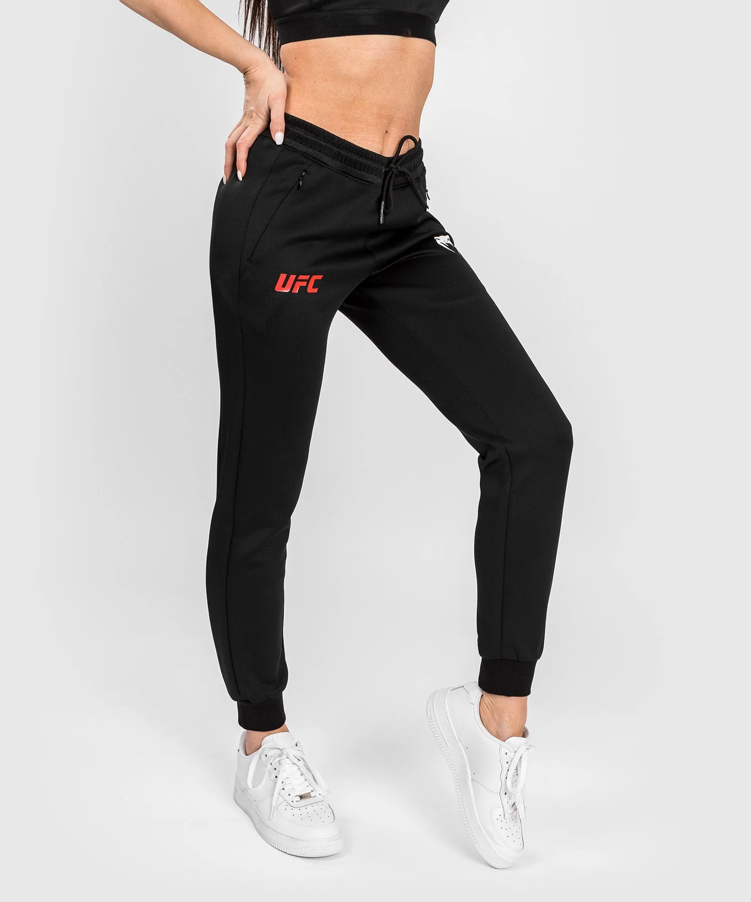 UFC ADRENALINE BY VENUM FIGHT WEEK PANTALóN DE CHáNDAL PARA MUJER  NEGRO