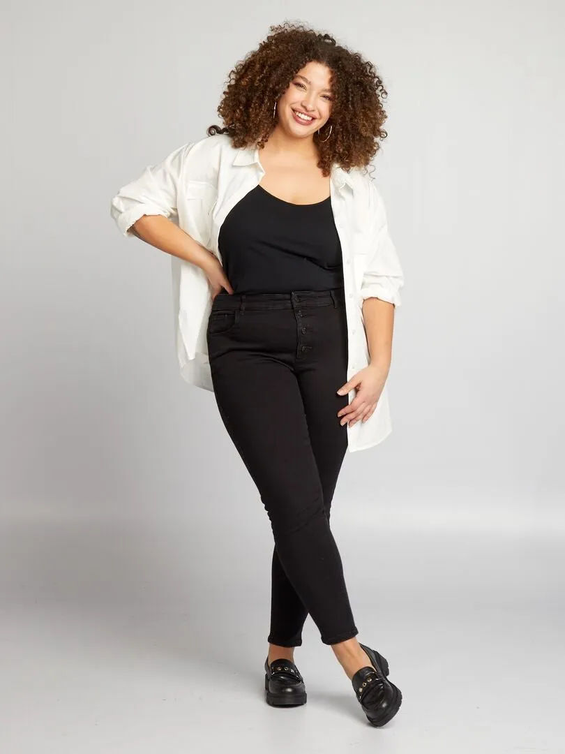 VAQUERO SKINNY L28  NEGRO