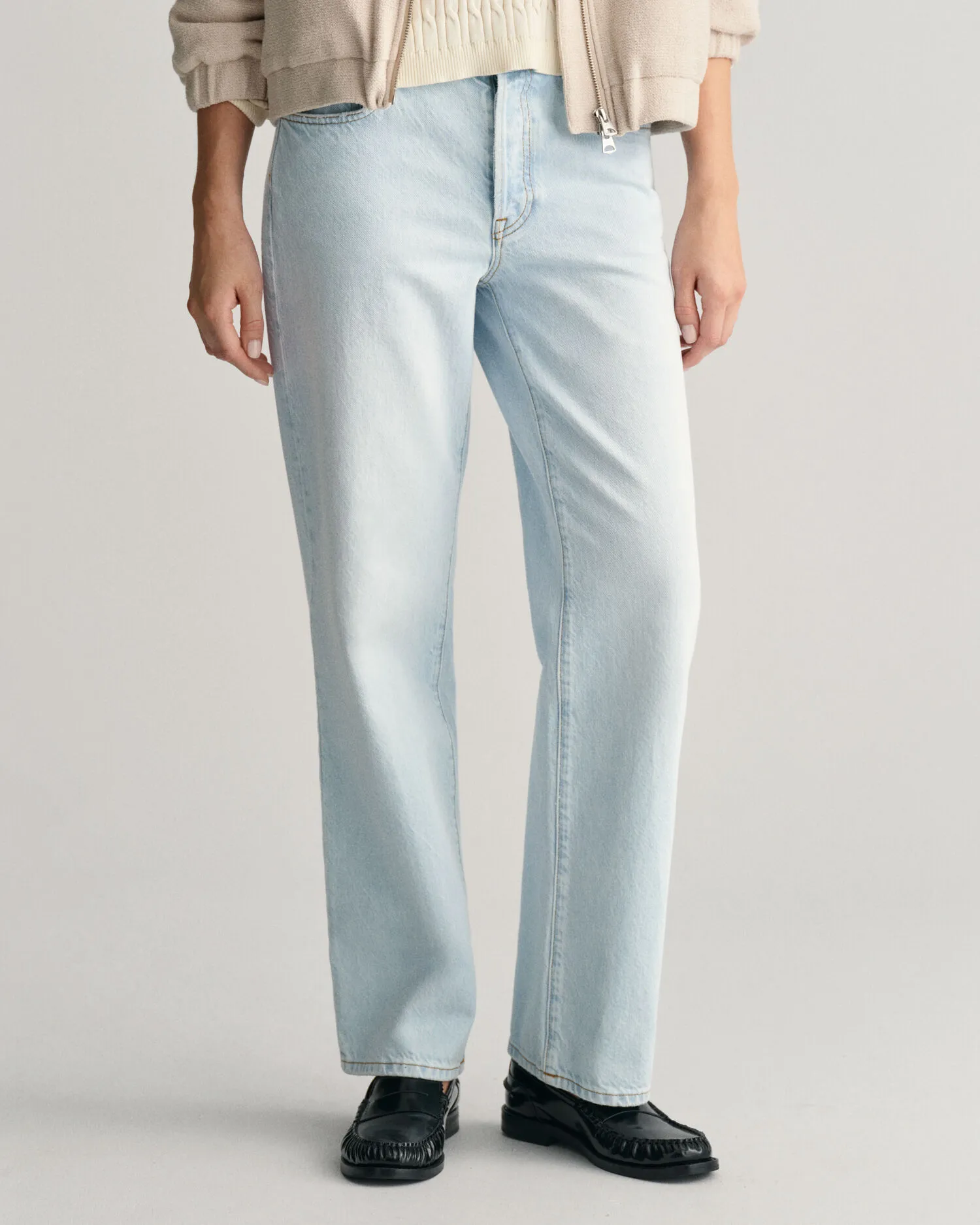 Vaqueros con pernera recta Rigid