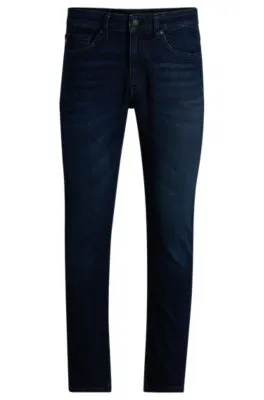 Vaqueros Delaware slim fit de cómodo tejido vaquero elástico azul puro