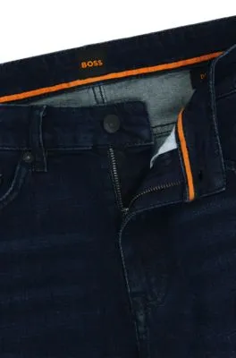 Vaqueros Delaware slim fit de cómodo tejido vaquero elástico azul puro