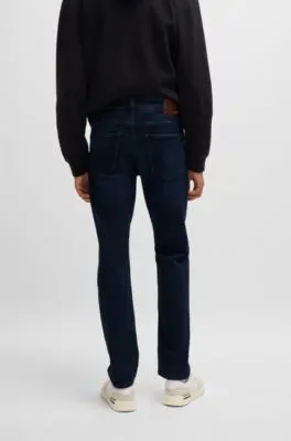 Vaqueros Delaware slim fit de cómodo tejido vaquero elástico azul puro