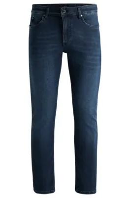 Vaqueros Delaware slim fit en denim elástico de punto azul