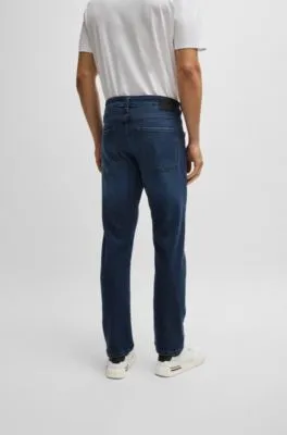 Vaqueros Delaware slim fit en denim elástico de punto azul