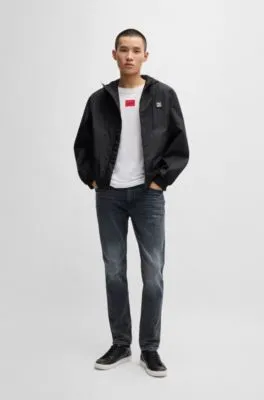 Vaqueros extra slim fit de denim elástico azul oscuro