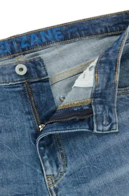 Vaqueros extra slim fit en denim azul lavado en red