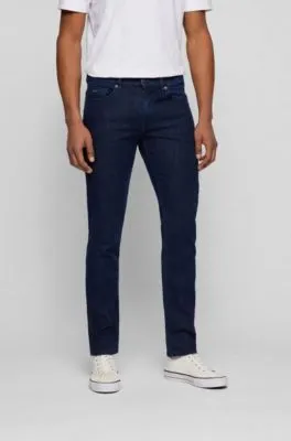 Vaqueros slim fit en un cómodo denim elástico azul