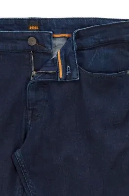 Vaqueros slim fit en un cómodo denim elástico azul