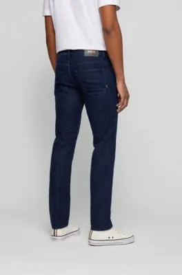 Vaqueros slim fit en un cómodo denim elástico azul