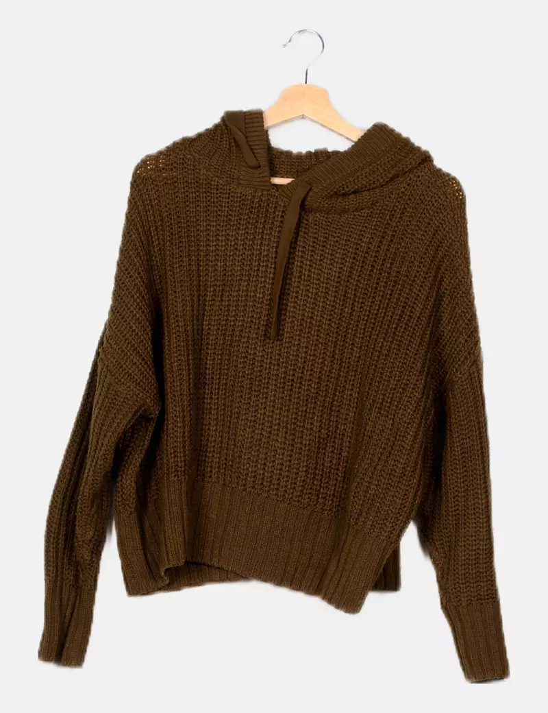 Vero Moda Sudadera verde punto