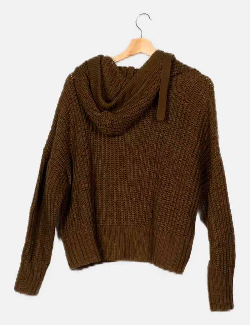 Vero Moda Sudadera verde punto