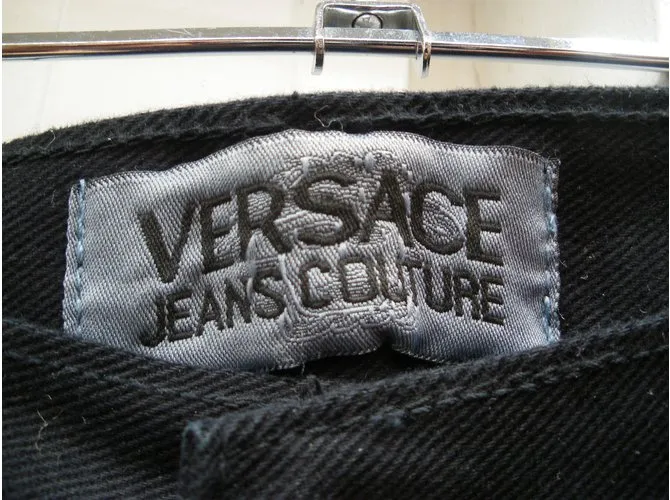 Versace Mezclilla Negro 
