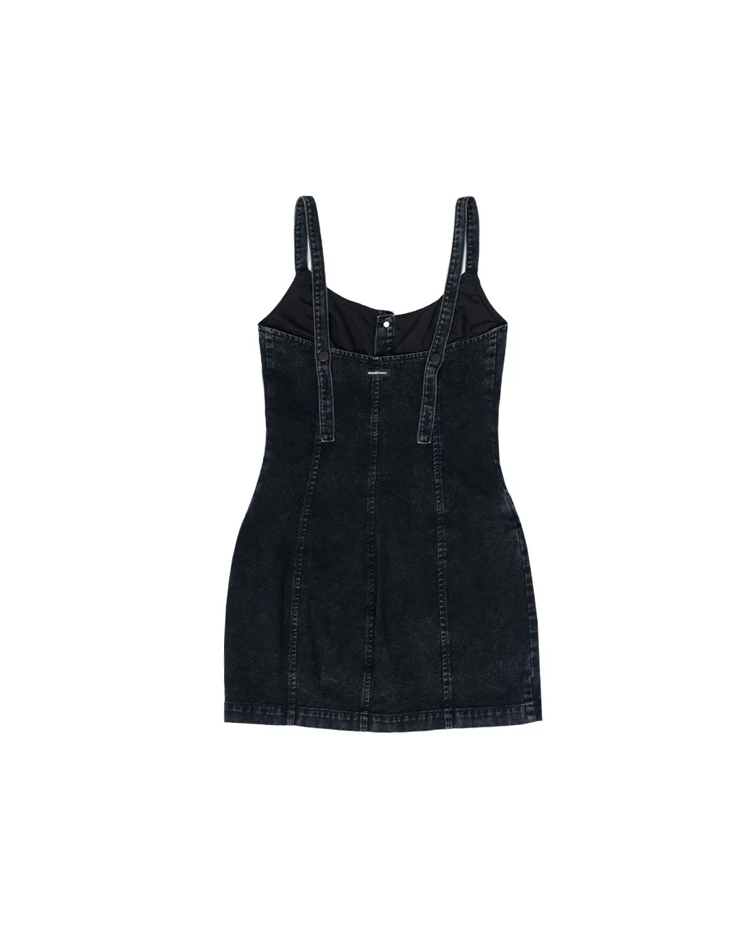 VESTIDO CARGO WEEDGREEN NEGRO