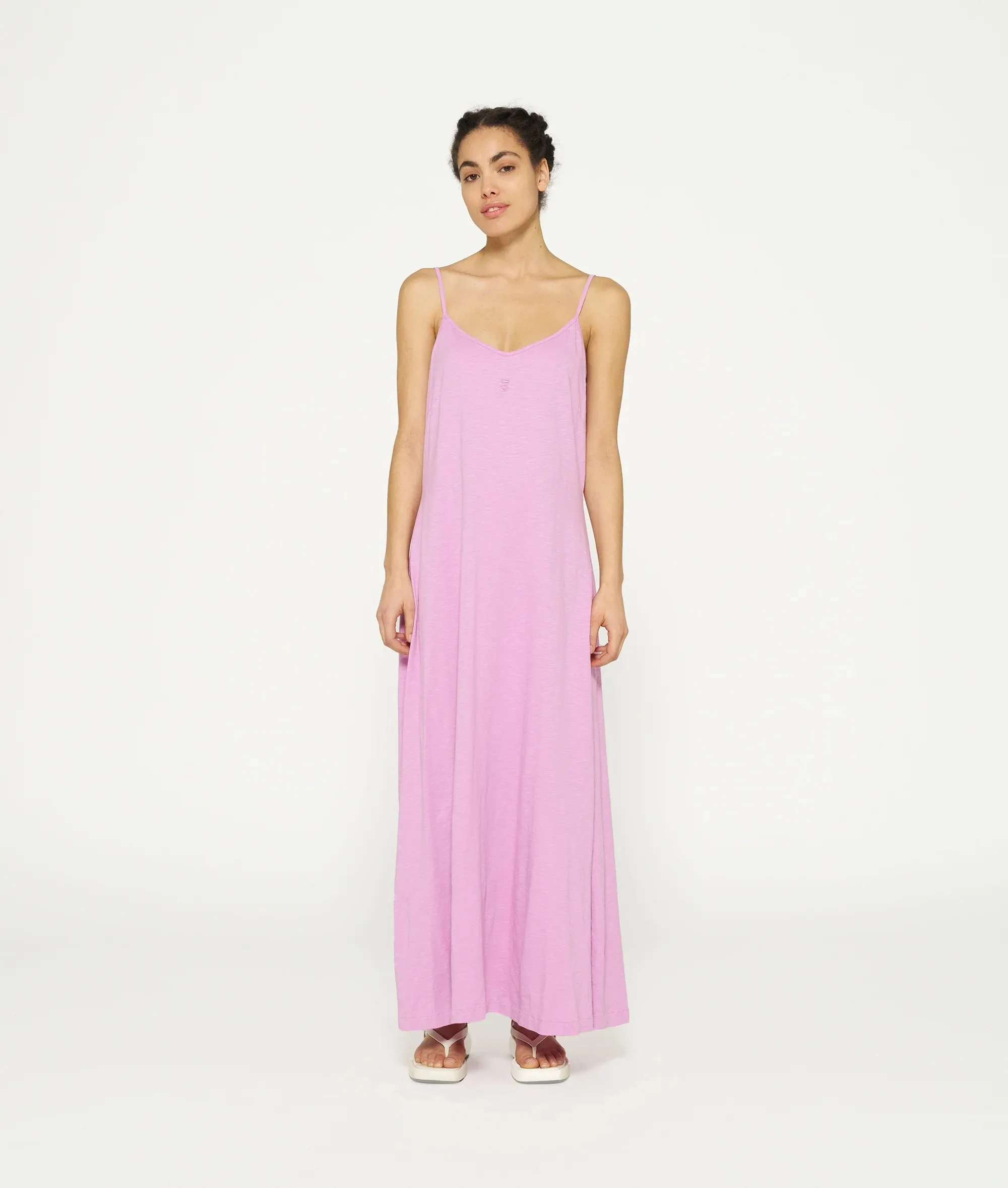 VESTIDO DE TIRANTES DE 10DAYS  GRIS