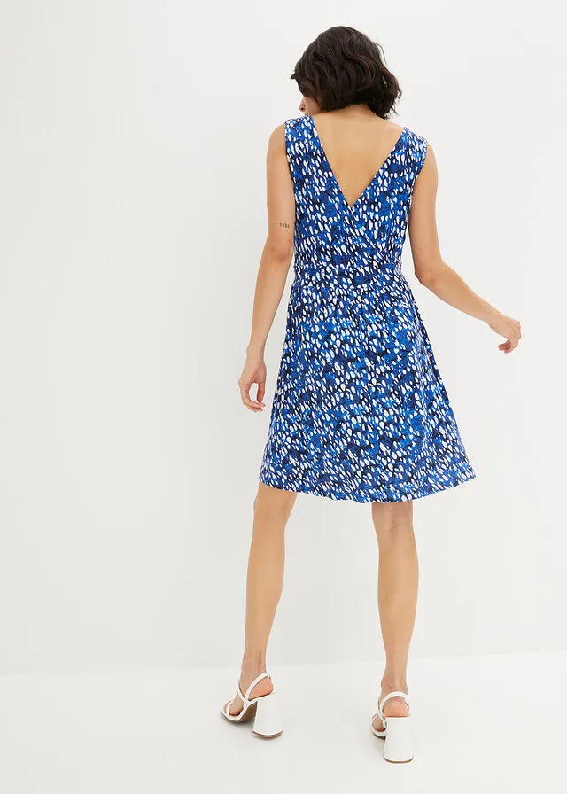 Vestido estampado Azul estampado