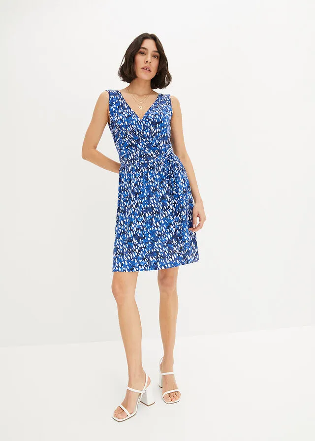 Vestido estampado Azul estampado