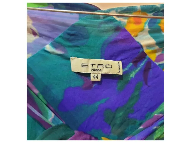 Vestido floral Etro Multicolor 