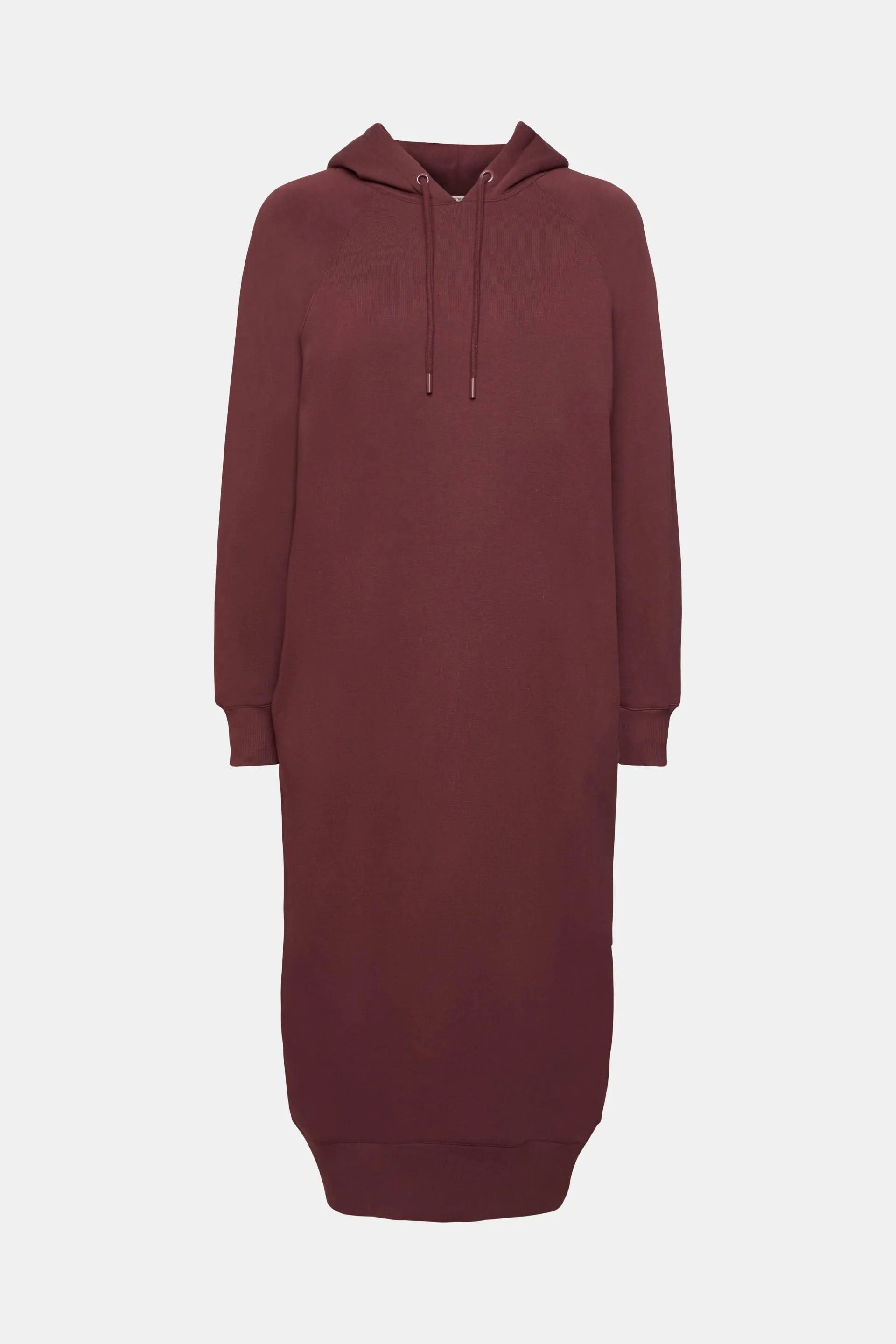 Vestido largo estilo sudadera con capucha