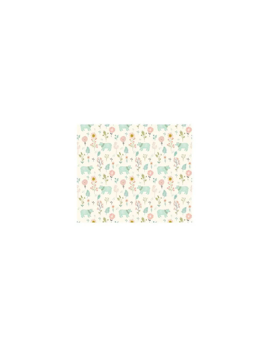 Vestidura de moisés Garden Bears de Cucos Baby