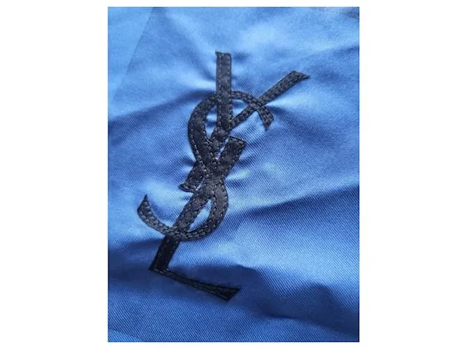 Yves Saint Laurent Pañuelos Azul marino 