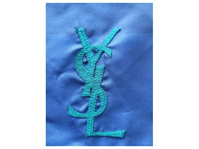 Yves Saint Laurent Pañuelos Azul marino 