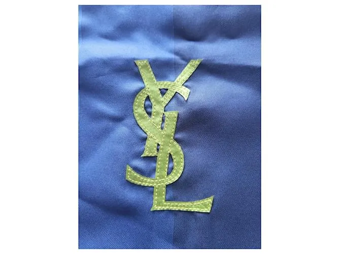 Yves Saint Laurent Pañuelos Azul marino 