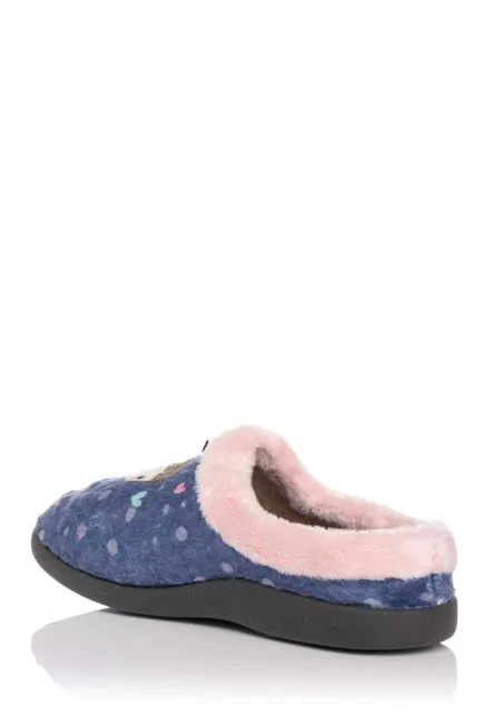 ZAPATILLA DE CASA  NIñA CON LAZO