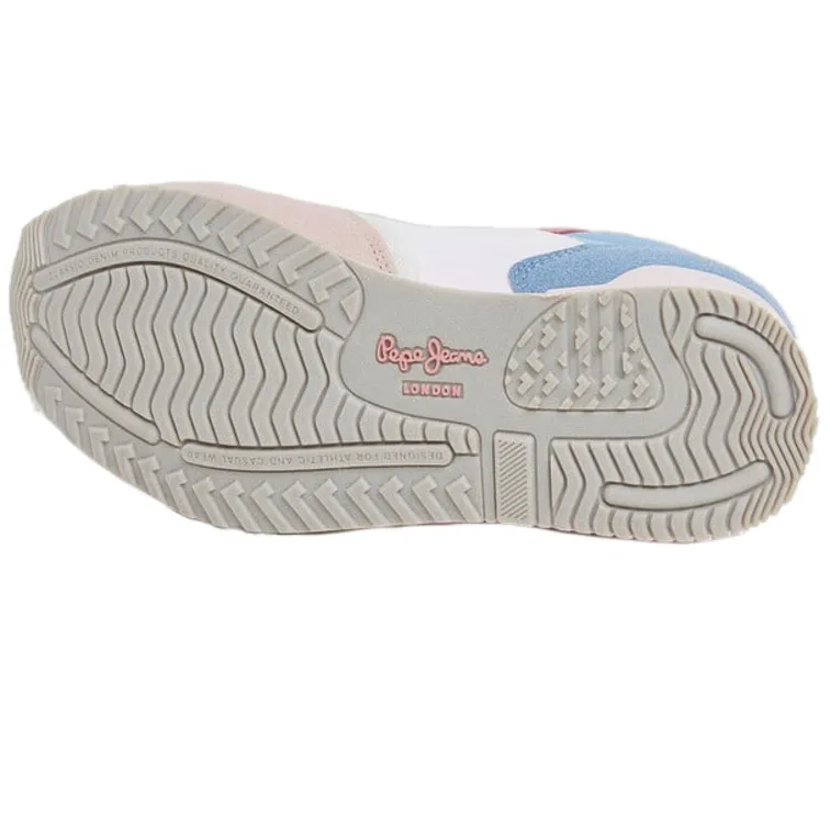 ZAPATILLA ESTILO RUNNING CIERRE CORDONES NIÑA PEPE JEANS