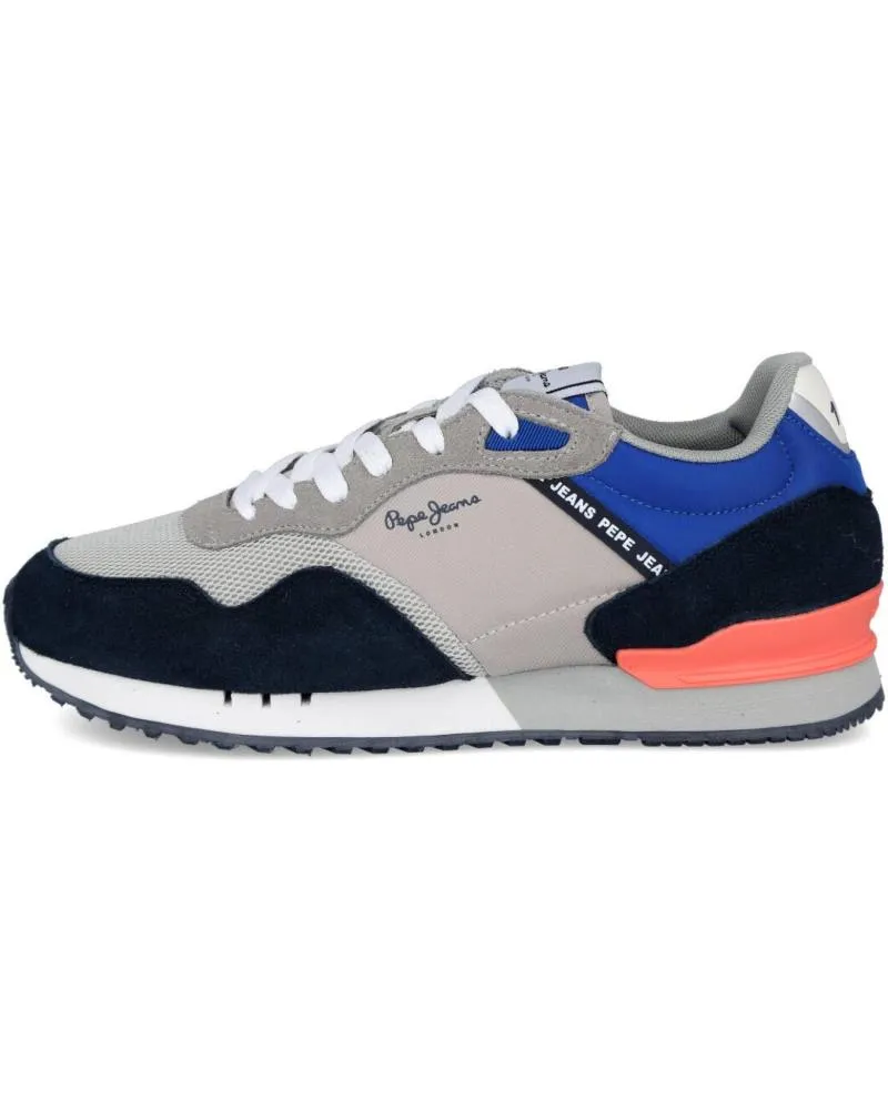 Zapatillas deporte de Hombre PEPE JEANS PMS30931 LONDON ONE M HERO Z GRIS