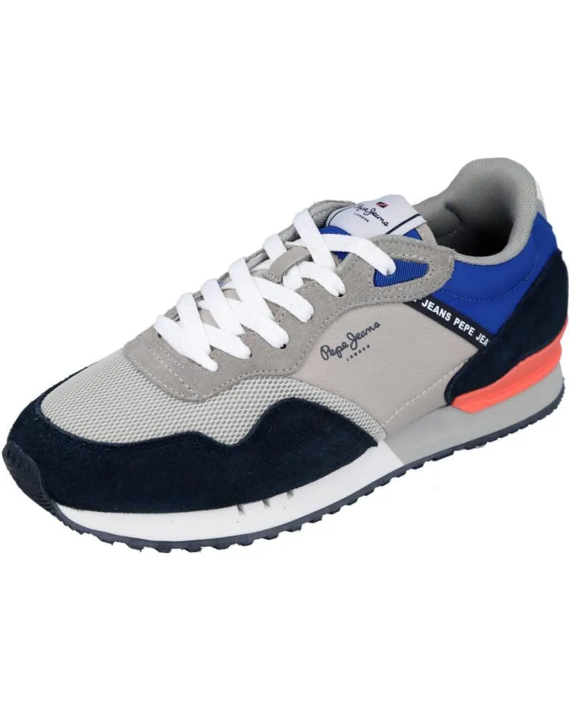 Zapatillas deporte de Hombre PEPE JEANS PMS30931 LONDON ONE M HERO Z GRIS