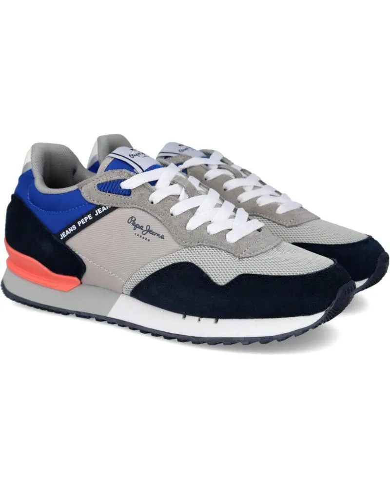 Zapatillas deporte de Hombre PEPE JEANS PMS30931 LONDON ONE M HERO Z GRIS