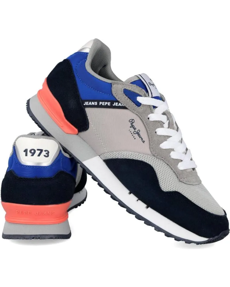 Zapatillas deporte de Hombre PEPE JEANS PMS30931 LONDON ONE M HERO Z GRIS