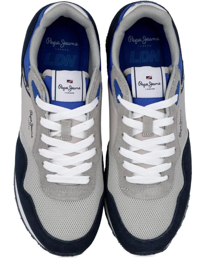 Zapatillas deporte de Hombre PEPE JEANS PMS30931 LONDON ONE M HERO Z GRIS