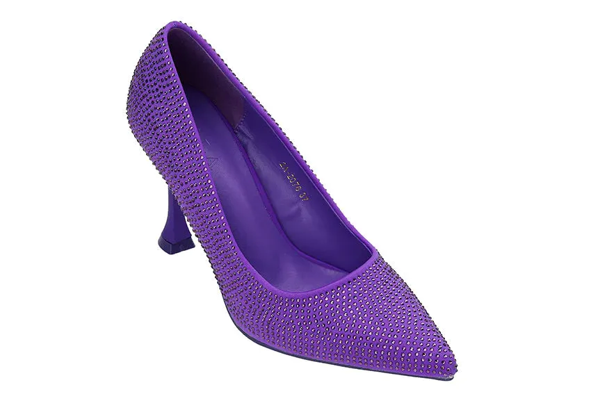 Zapato Tacón Indala PURPLE