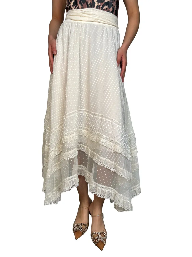 ZIMMERMANN Falda Seda